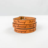 Single wrap Leather Bracelet
