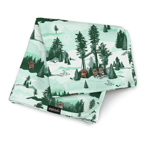 * STAR WARS™ Endor™ Escape Swaddle Receiving Baby Blanket