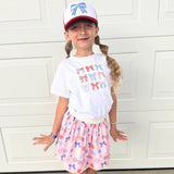 Patriotic Bow Patch Trucker Hat - 4th of July - Kids