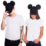 Cakeworthy Black Mickey Ears Hat