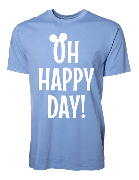 Oh Happy Day! - Tee - Sky Blue