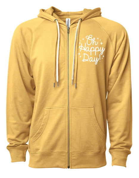 Oh Happy Day! - Zip Hoodie