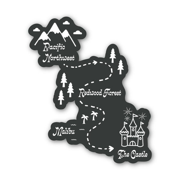 Sticker - Map