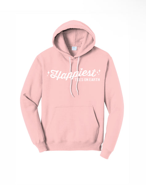 * Happiest Tees on Earth - Hoodie - Pale Blush