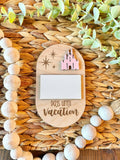 Dry Erase Vacation Countdown - Pink