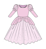 The Pink Mermaid Dress
