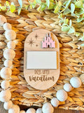 Dry Erase Vacation Countdown - Pink