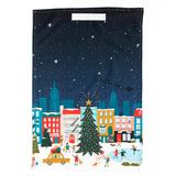 Winter Nights & City Lights Tea Towel