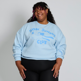 Cakeworthy Goofy Slow Sunday Club Drop Sleeve Crewneck