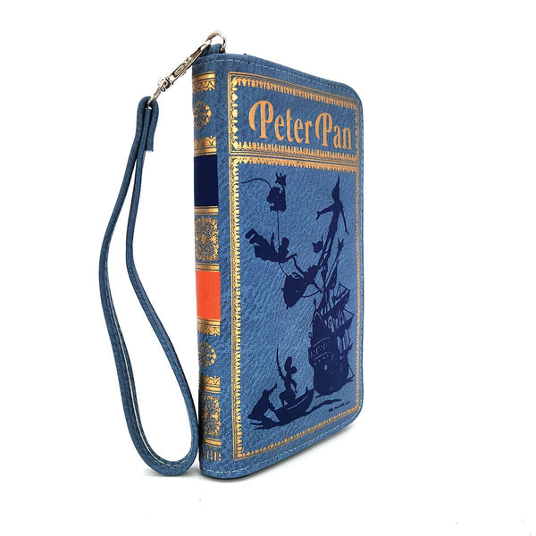 The Peter Pan Wallet: Blue