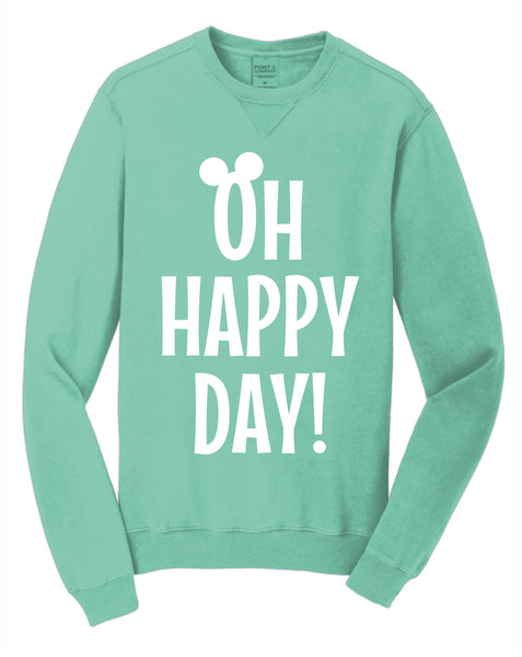 Oh Happy Day! - Crewneck - Mint