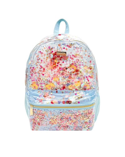 Confetti Clear Backpack