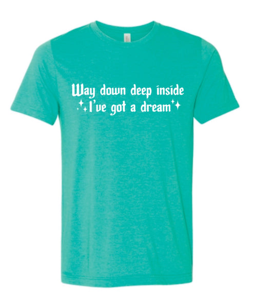 Way Down Deep Inside - Tee