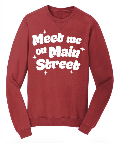Meet Me on Main Street - Crewneck