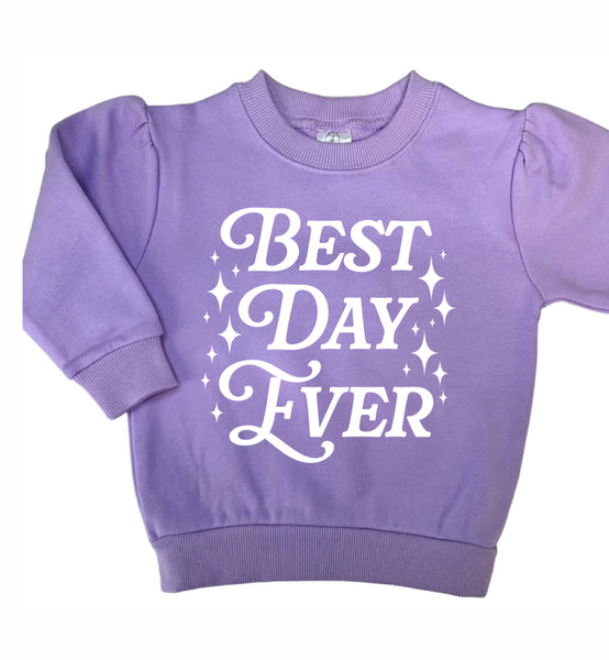 Best Day Ever - Crewneck - For Kids