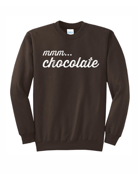 mmm...chocolate - Crewneck