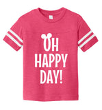 Oh Happy Day Jersey - Baby/Toddler - Pink
