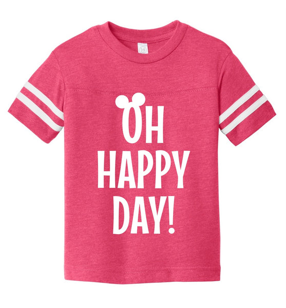 Oh Happy Day Jersey - Baby/Toddler - Pink