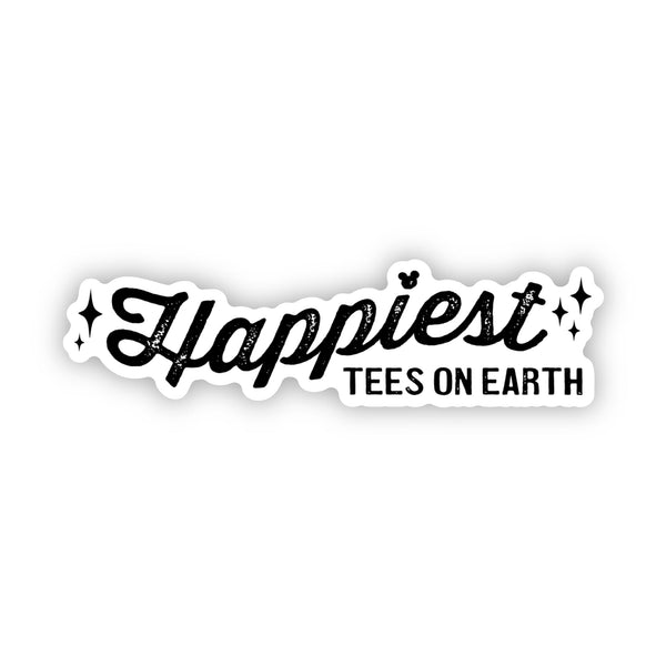 Happiest Tees on Earth - Mini sticker