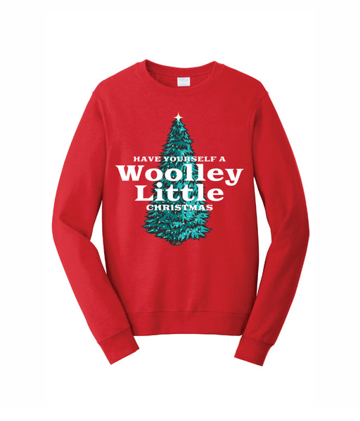 Have Yourself a Woolley Little Christmas - Crewneck - Red