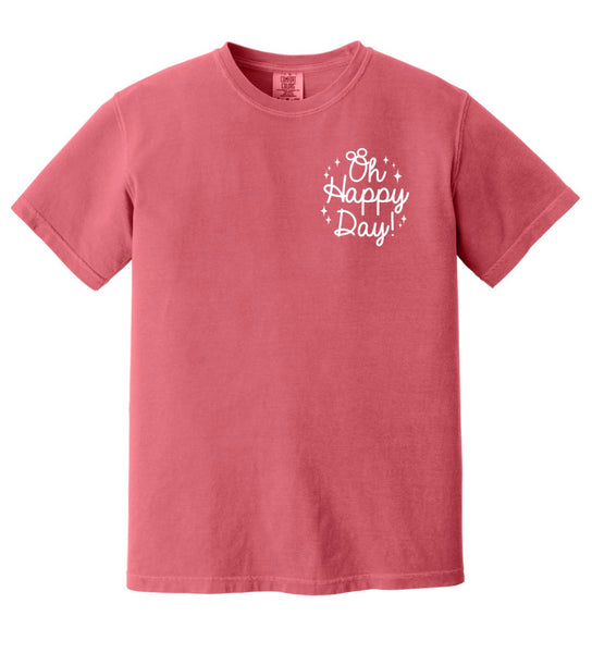 Oh Happy Pocket - Tee - Watermelon