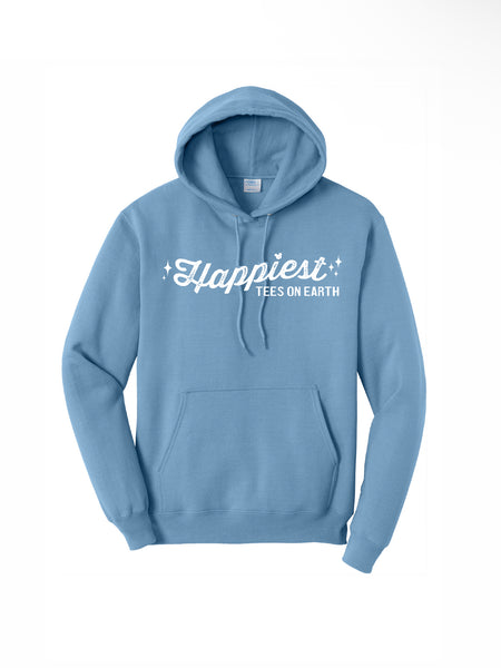 * Happiest Tees on Earth - Hoodie - Blue