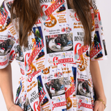 Cakeworthy Cinderella Poster Smock Dress