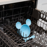 Silicone First Feeding Set: Mickey Mouse Light Blue