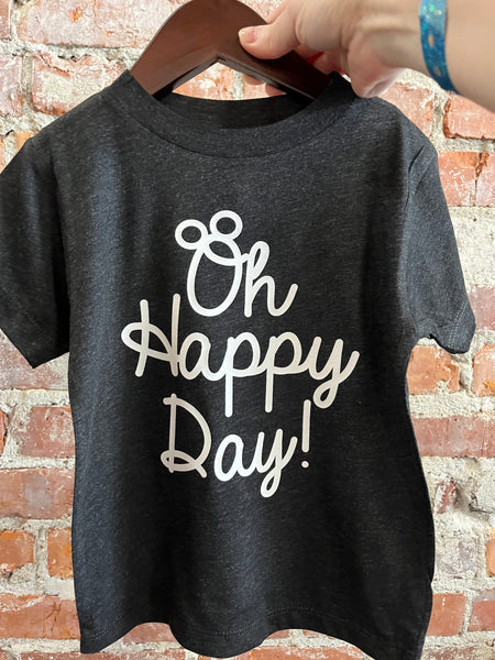 Oh Happy Day Script - For Kids - Charcoal