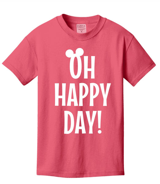 Oh Happy Day - Tee - For Youth