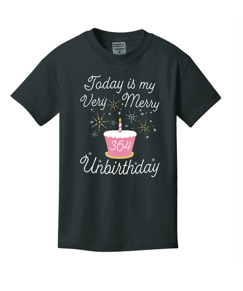 Today is My Very Merry Unbirthday - Tee - Youth