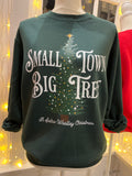 Small Town Big Tree - Crewneck - Green