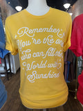 Remember You're the One  - Tee