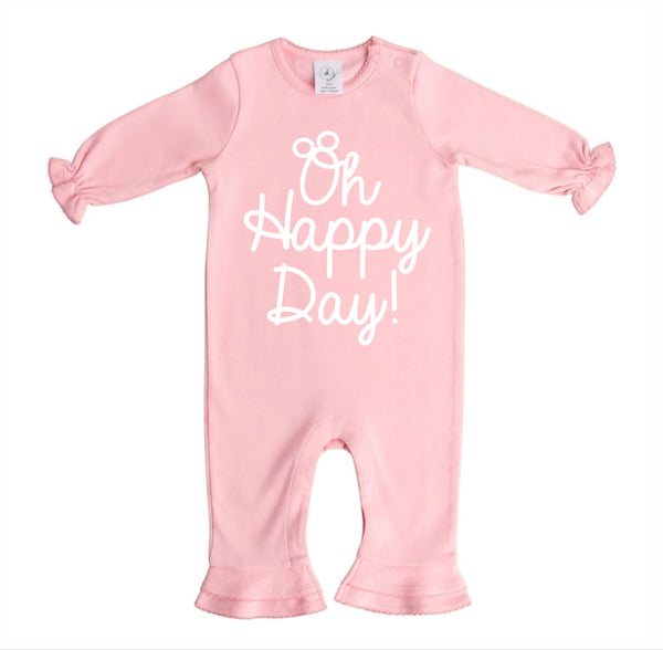 Oh Happy Day - For Baby - Ruffled Romper