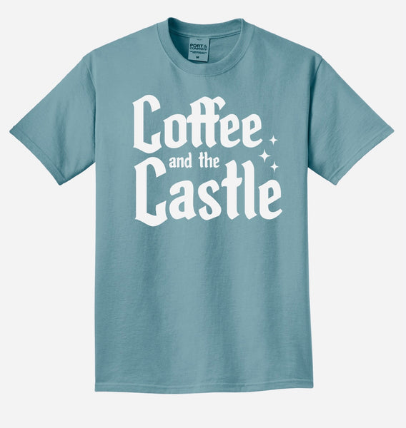 Coffee and the Castle - Tee - Mist