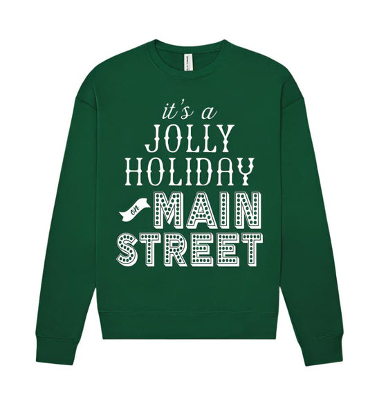 Jolly Holiday - Green Crewneck