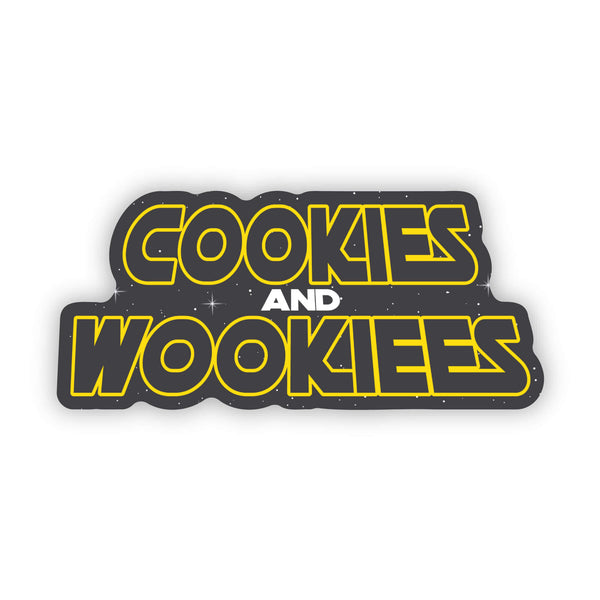 Cookies & Wookiees sticker
