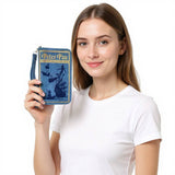 The Peter Pan Wallet: Blue