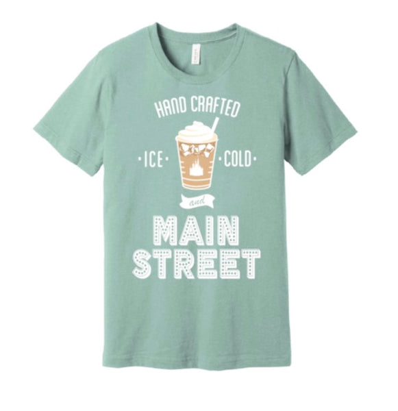 Hand Crafted & Main Street - Seafoam Tee