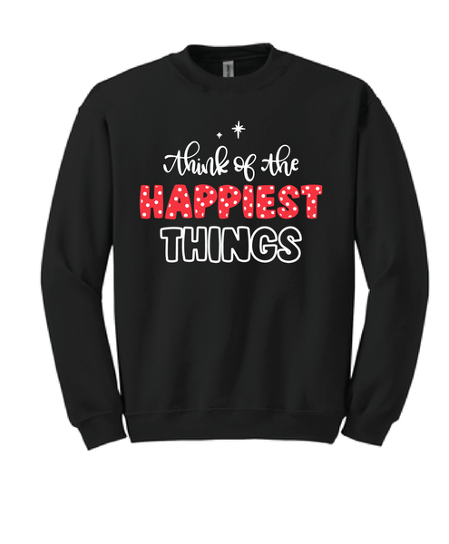 Happiest Things- Cozy Crewneck