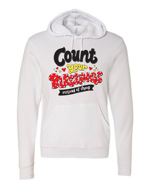 Count Your Blessings Instead of Sheep - Hoodie