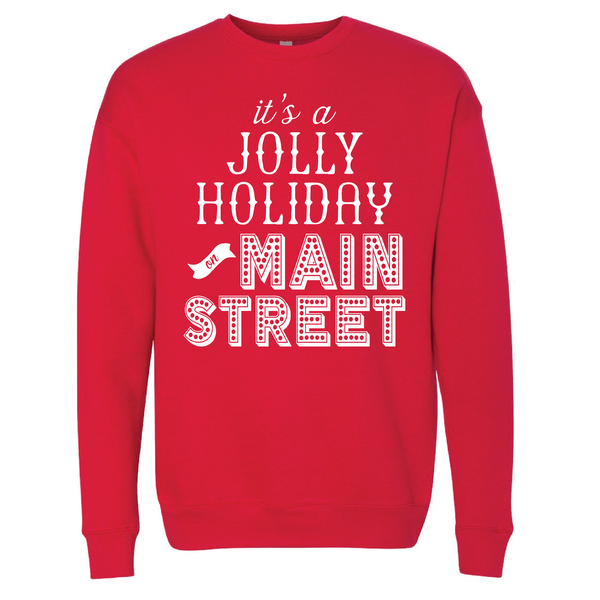Jolly Holiday - Crewneck - Red