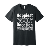 Family Vacation - Charcoal Tee