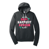 Hap-Happiest Season- Charcoal Hoodie