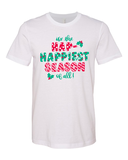 Hap-Happiest Season - White Tee