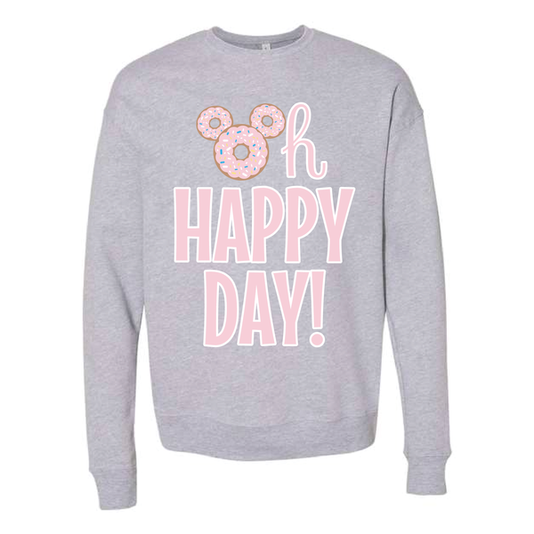 Oh Happy Day! Donut - Cozy Crewneck