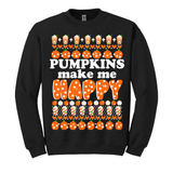 Pumpkins Make me Happy - Crewneck